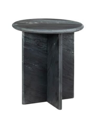 Noir End Table, 20 x 20 x 22, Furniture Available for Local Delivery or Pick Up