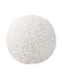 Jennifer Taylor Home Ayla Round Sphere Throw Pillow, White, 9 in.