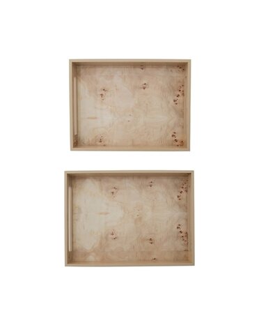 Wood Veneer Tray, Small, 16 X 12 in.