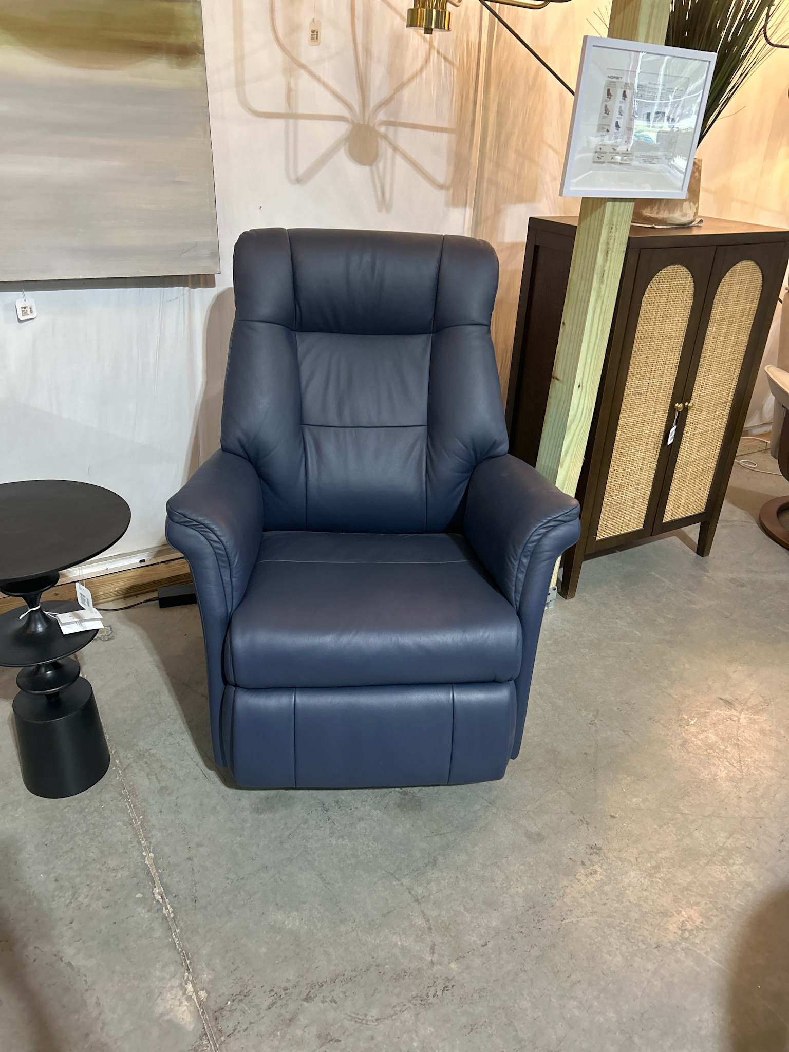 H2 Power Lux Recliner Large - Grace Midnight
