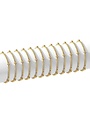 Splendid Iris Stretch Bead Bracelet, 3mm & 5mm Accents, Gold, Priced individually