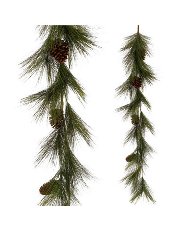 Long Needle Pine Garland, 5 ft.