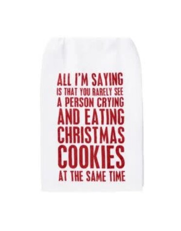 Primitives by Kathy All I'm Saying Kitchen Towel