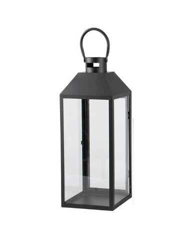 Primitives by Kathy Rustic Black Lantern, Large