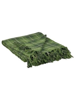 Primitives by Kathy Green Tartan Throw, 50 X 60 in.