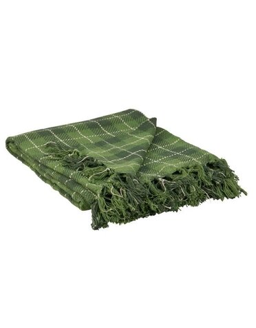 Primitives by Kathy Green Tartan Throw, 50 X 60 in.