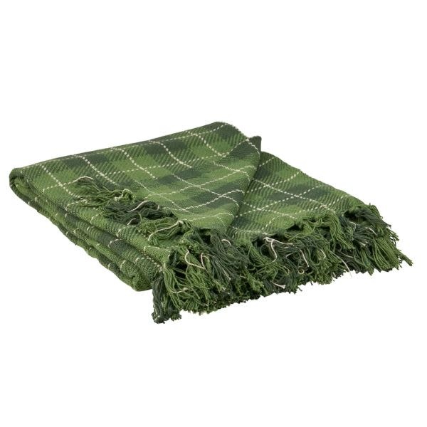 Primitives by Kathy Green Tartan Throw, 50 X 60 in.