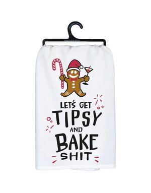 Primitives by Kathy Get Tipsy and Bake Kitchen Towel