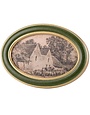 Primitives by Kathy Cottage Farm Framed Art, 7.3 X 5 in.