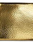 Square Hammered Plate, Gold, 12 in.