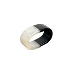 Napkin Ring, Black and White