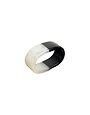 Napkin Ring, Black and White