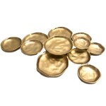 Textured 11-Plate Cluster Platter, Gold, 26 X 2 in.