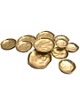 Textured 11-Plate Cluster Platter, Gold, 26 X 2 in.