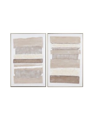 Frayed Lines Wall Art, Assorted, 32 X 2 X 48, Artwork Available for Delivery or Pick Up