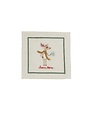 Tipsy Critters Cotton Cocktail Napkin, Deer, 6 in.