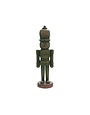 Nutcracker Soldier, Wood Finish, Green, 13.25 in.