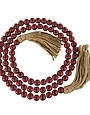 Cranberry Beaded Garland, 59 in.