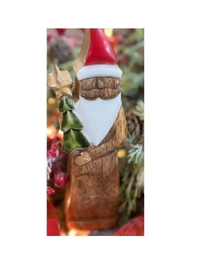 Mini Santa with Tree, 9 X 2 in.