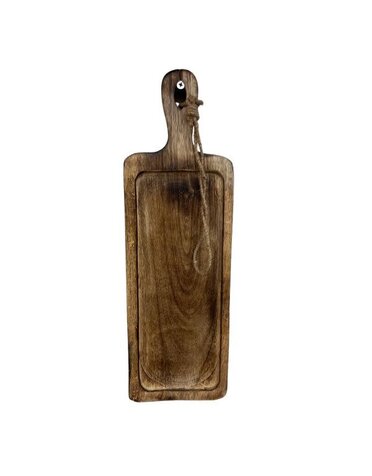 Dark Wood Chopping Tray, 15 X 5 in.