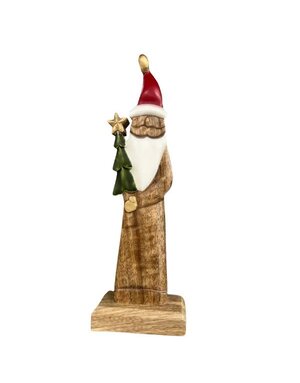 Santa with Tree, 12 X 3 in.