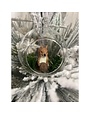 Woodland Squirrel Ornament, 3 x 3 in.