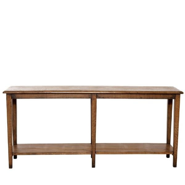 Pali II Console Table Antique, Natural, 71 X 16 X 32, Furniture Available for Delivery or Pick Up