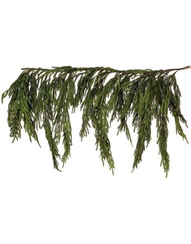 Will's Company Norfolk Dripping Pine Garland , Green, 40 in.