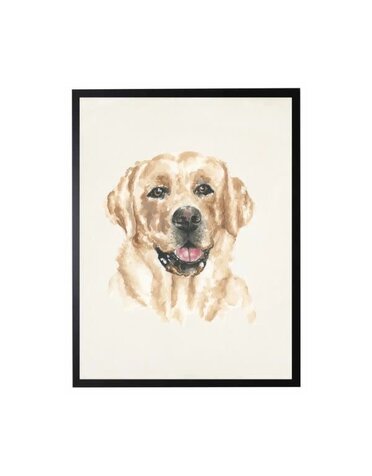 Antique Curiosities Inc Watercolor Yellow Lab, 10 X 8 in.