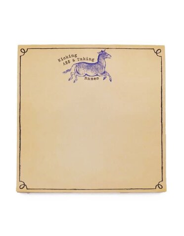 Kicking Donkey Small Notepad