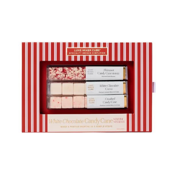 Teaspressa, Martini Holiday Mixer Kit, White Chocolate Candy Cane