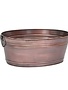 Antique Oval Tub, Copper, 16 X 10 X 6.5