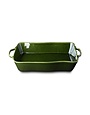 Certified International Rectangular Baker, Green, Large, 16 in.