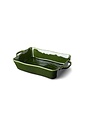 Certified International Rectangular Baker, Green, Medium, 14 in.