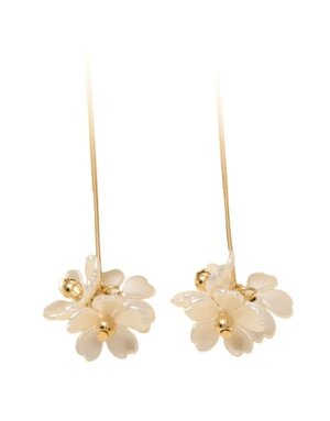 Anarchy Street Multi Flower Dangle Drop Earrings