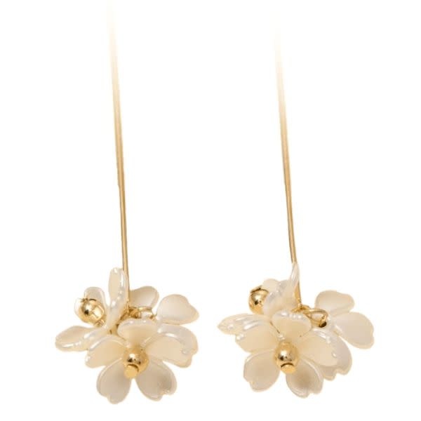 Anarchy Street Multi Flower Dangle Drop Earrings