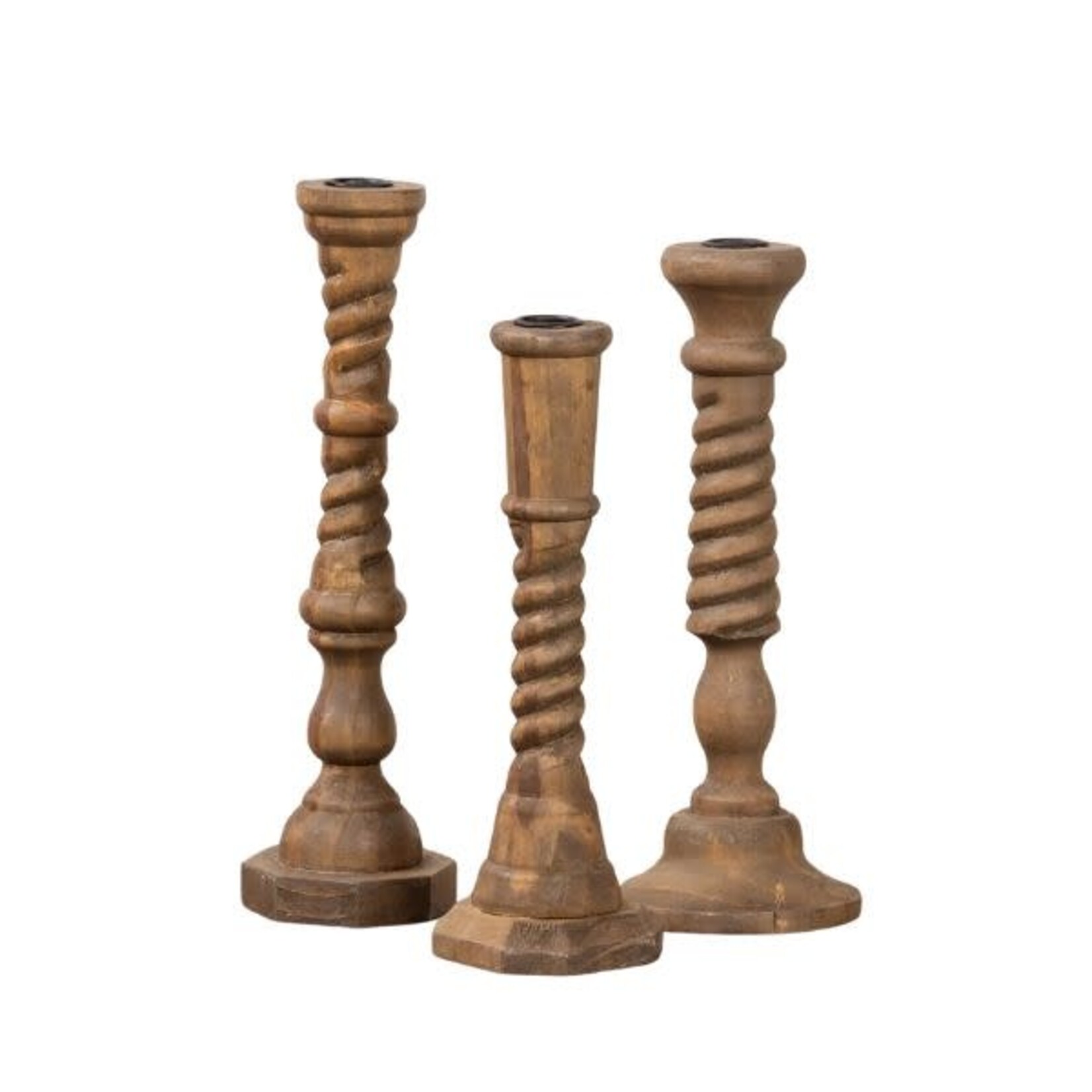 Ragon House Spindle Taper Candlestick, Large, 12.75 in.