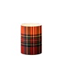 Ragon House Red Tartan Candle, 4 in.
