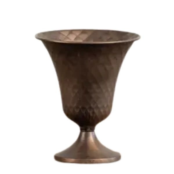 Ragon House Flared Bronze Vase, 7.5 in.