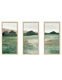 Ready2hangart, Inc. Countryside Textured Wall Art, Set of Three, 20 X 40 in., Artwork Available for Local Delivery or Pick Up