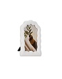 Sculptured Wavy Arch Resin Photo Frame, White, 4 X 6 in.
