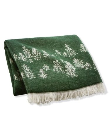 Tag Aspen Throw, Green, 60 X 50 in.