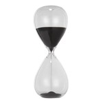 Ferdinand 15-minute Hourglass, Black, 7 in.