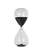 Ferdinand 15-minute Hourglass, Black, 7 in.