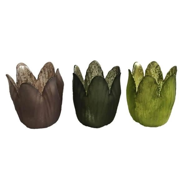 Tulip Votives, Assorted Colors, 2.8 in.