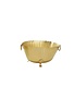 Deco Marché Modern Metal Planter, Gold, Small