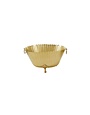 Deco Marché Modern Metal Planter, Gold, Large, 15 in.