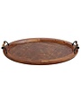 Deco Marché Rustic Brown Wood Tray, 29 X 19 in.