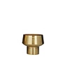 Deco Marché Glam Gold Metal Planter, Small, 9.5 in.