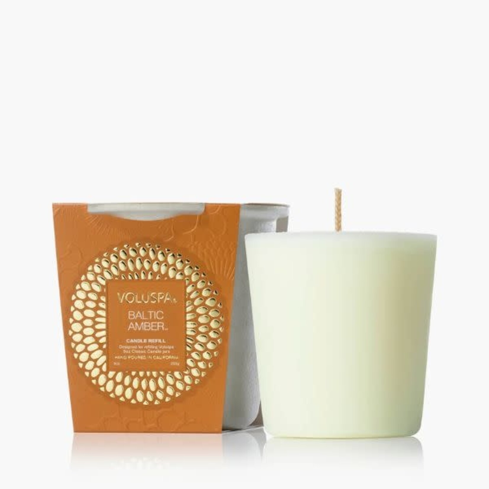 Voluspa Baltic Amber Candle Refill, 9 oz.